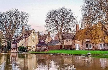 River Nene Cottages Water Newton Luaran gambar