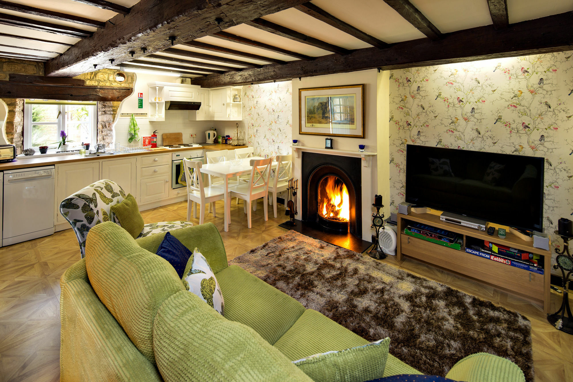 River Nene Cottages Water Newton Luaran gambar